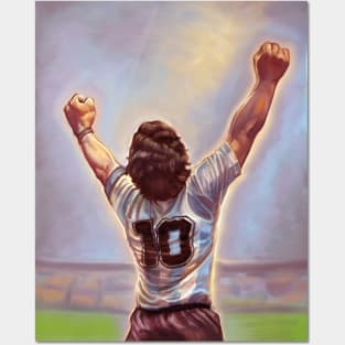 Maradona Posters and Art